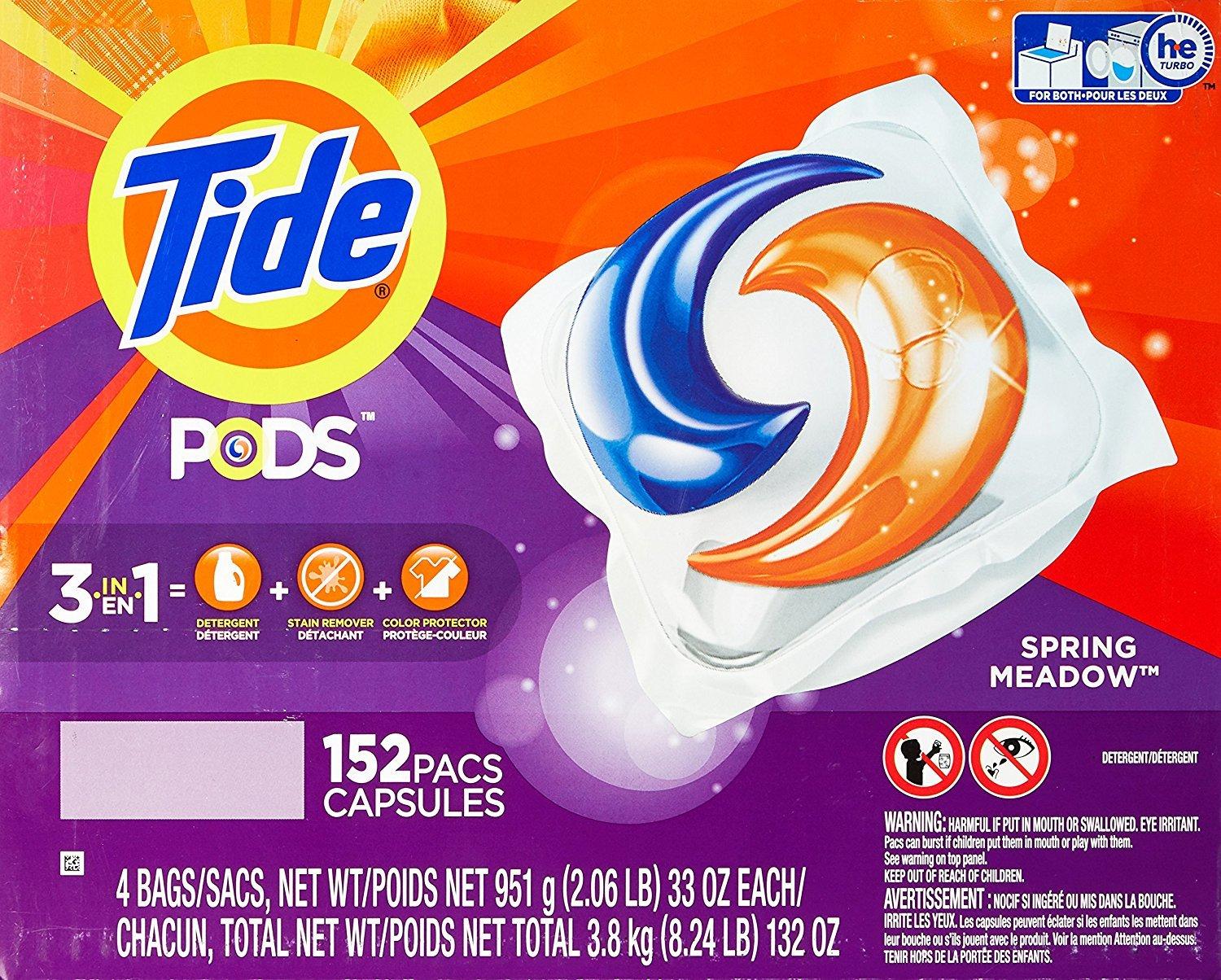 Tide Tide Spring Meadow Pods, 152 Count