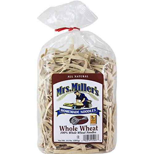 Mrs. Miller's Mrs. Miller's Homemade Noodles, Whole Wheat, All Natural & Cholesterol Free, 14 OZ (Pack of 5)