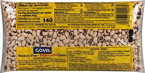 Goya Goya Foods Blackeye Peas, Dry, 16 Ounce (Pack of 24)