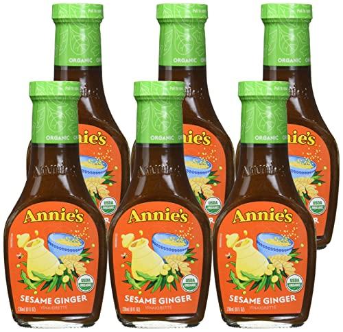 Annie's Homegrown Annie's Naturals Sesame Ginger Vinaigrette - Organic, 8-Ounce (Pack of 6)