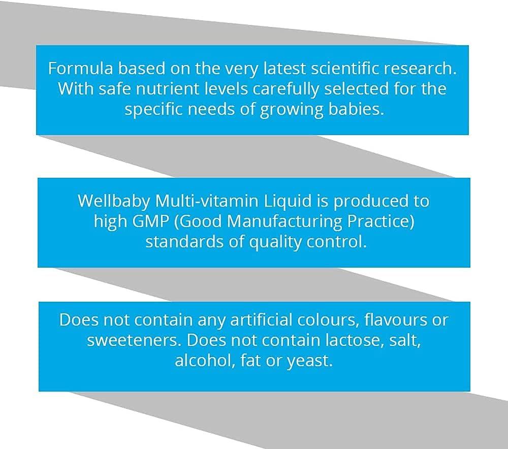 SJH SJH Wellbaby Multivitamin Liquid for Baby
