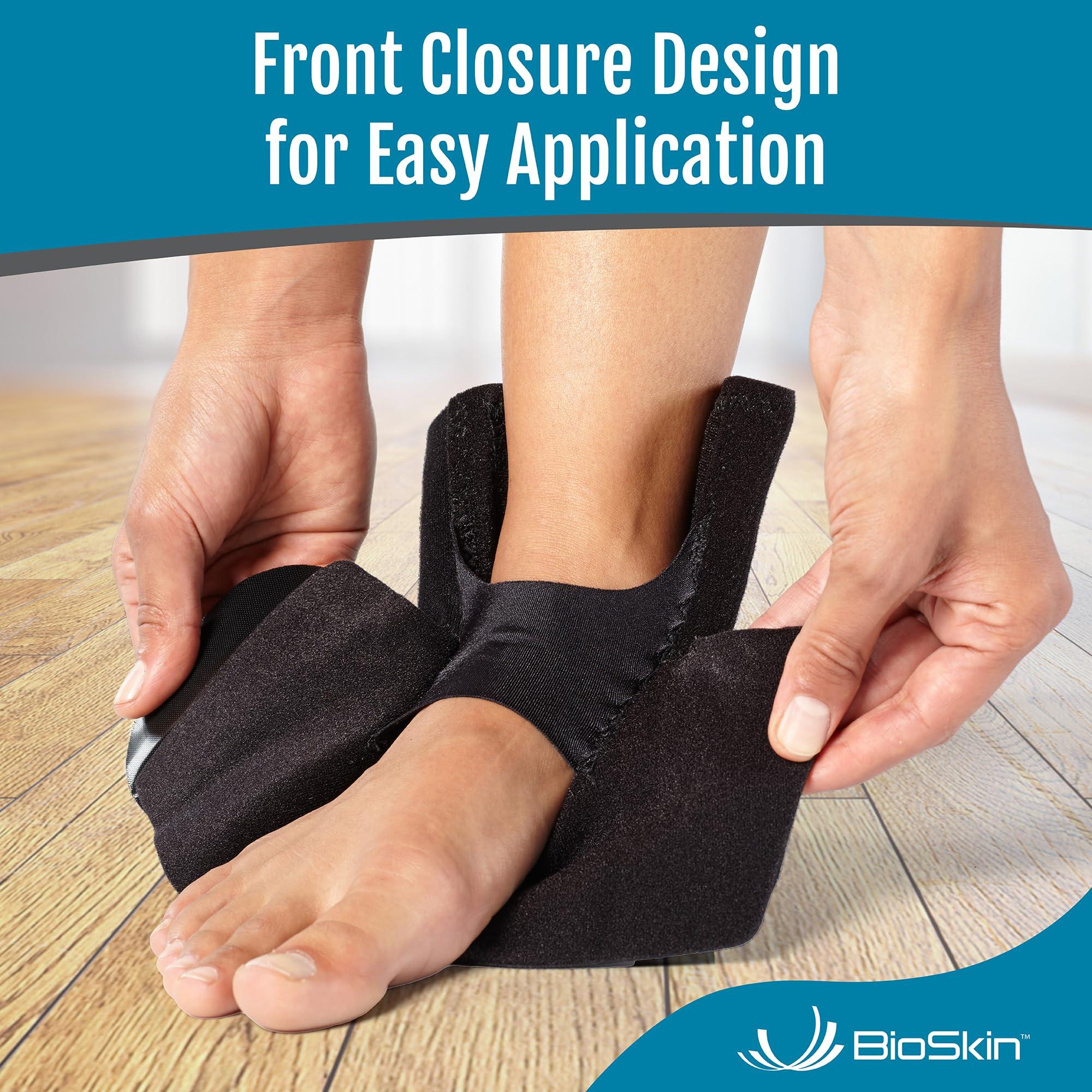 BIOSKIN BioSkin Ankle Wrap Compression Brace - Ankle Support Brace for Post-Op Foot or Ankle Surgery, Sprained Ankle, For Women and Men, HSA or FSA Eligible