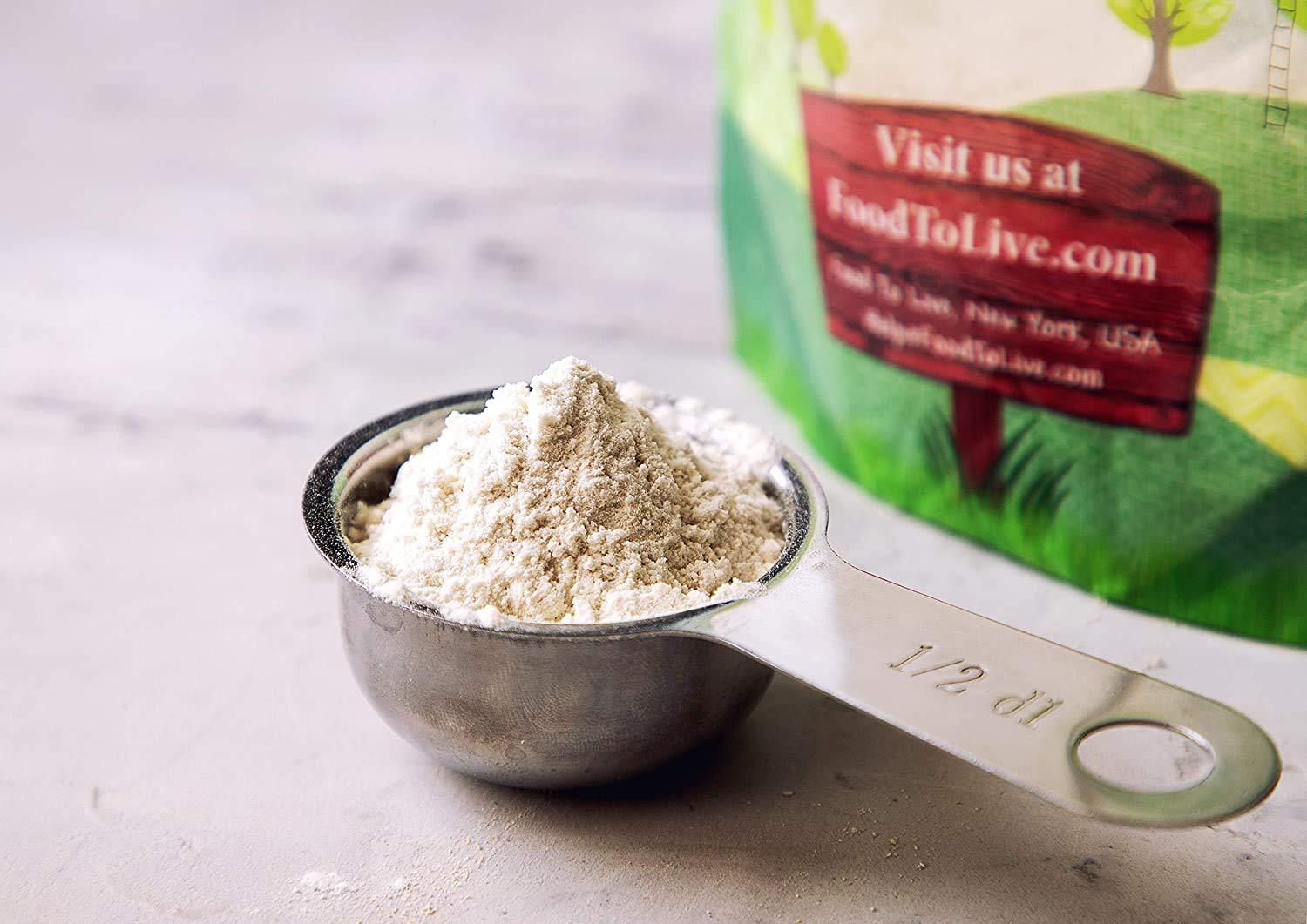 Food to Live Food to Live Xanthan Gum, 2.5 Pounds - Kosher, Vegan, Keto Friendly, Pure Powder, Bulk, Great for Baking