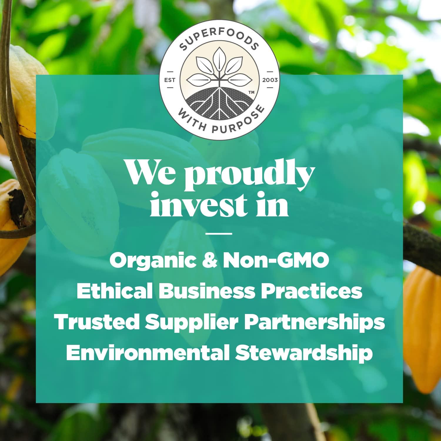 Navitas Organics Navitas Organics Cacao Sweet Nibs 8oz. Bag, 56 Servings — Organic, Non-GMO, Gluten-Free