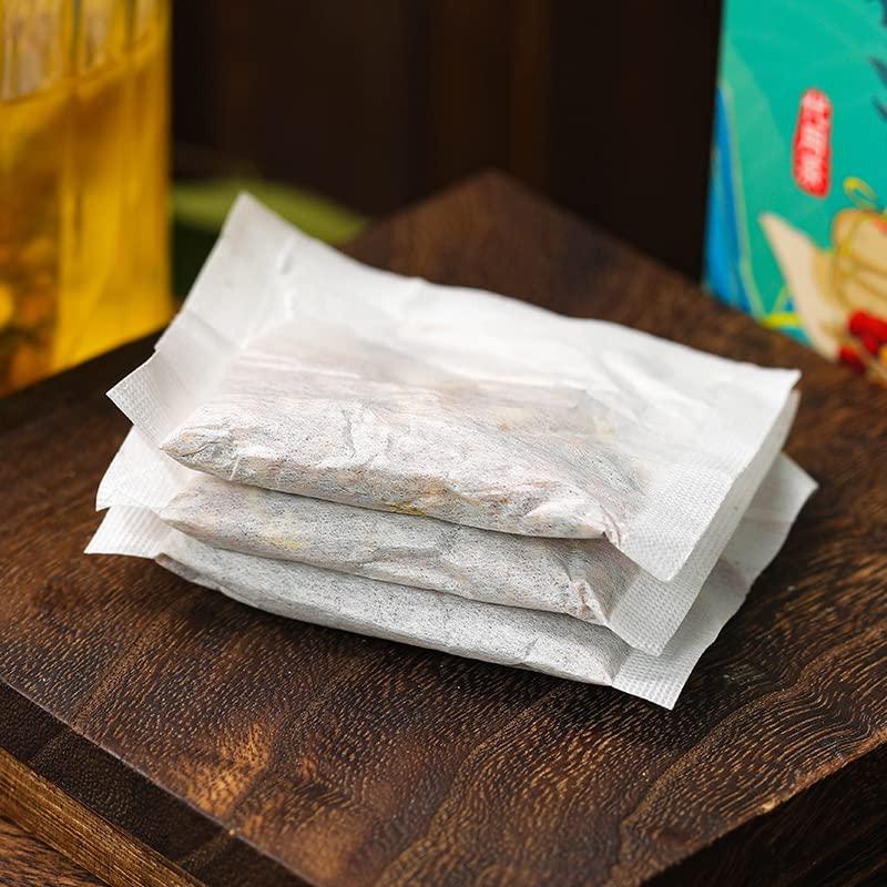 nvyue 18 Flavors Liver Care Tea,Nourishing Liver Tea,18 Different Herbs Liver Detox Tea for All People(1 PACK 60 Bags)