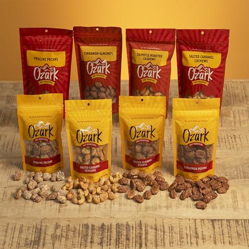 Ozark Nut Roasters OZARK NUT ROASTERS, Chocolate Rocks, Flavored Snack Nuts, World-Class Gourmet Candied Peanuts, Candy-Coated Chocolate Rocks Pack of 1, 0.5lb (8oz)