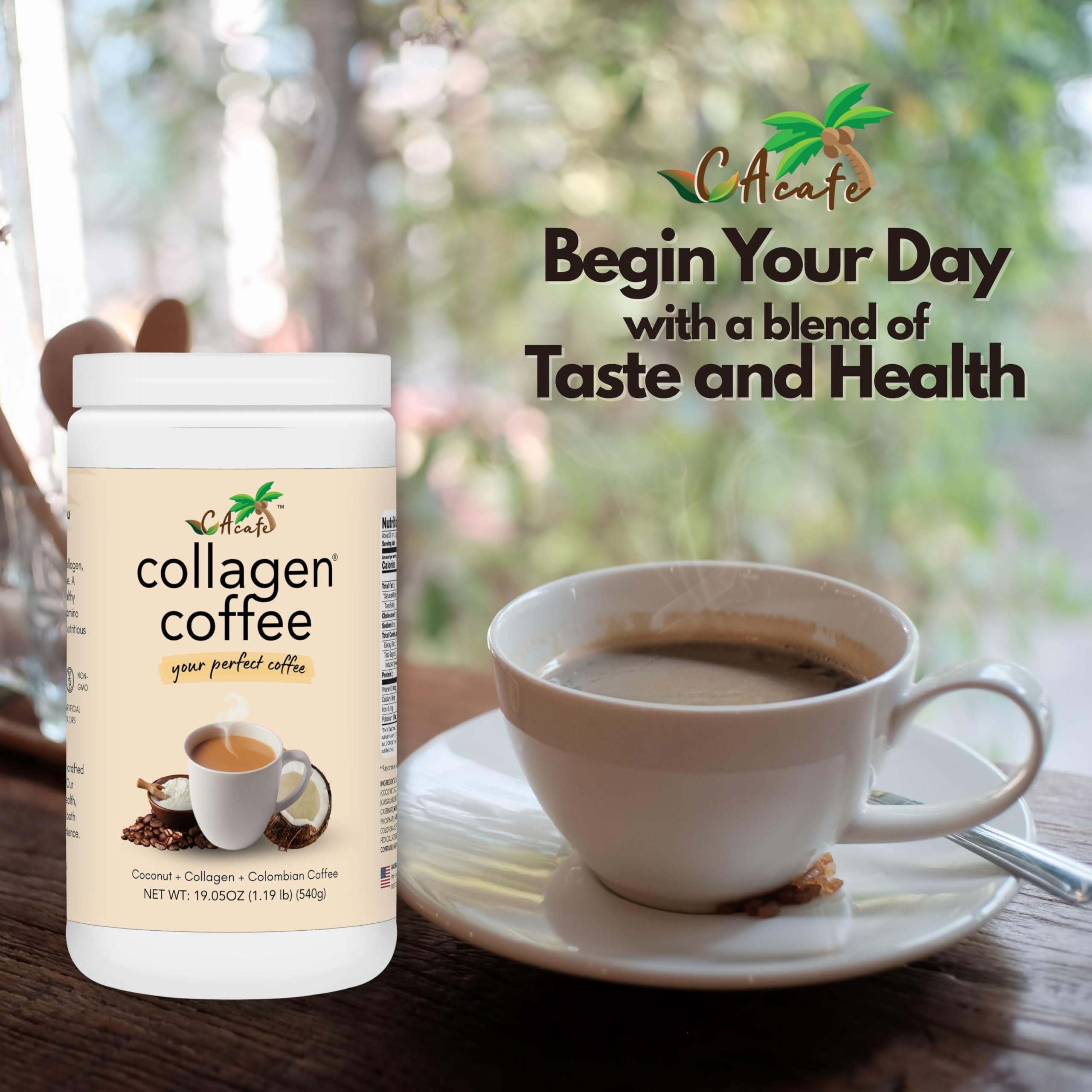 CAcafe CAcafe Coconut Matcha and Collagen Coffee Variety (2-pack)