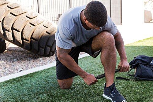 SKLZ SKLZ Massage Bar Handheld Muscle Roller Massage Stick for Physical Therapy, Travel Size , Black