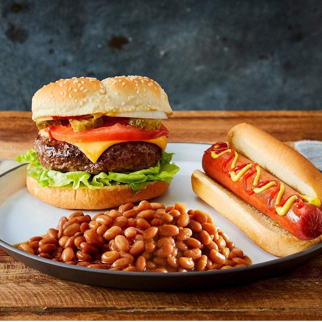 Bush's Best Bush's Best Organic Baked Beans, 16 Ounce Can - Canned Beans, Baked Beans Canned, Source of Plant Based Protein and Fiber, Low Fat, Gluten Free (Pack of 6)