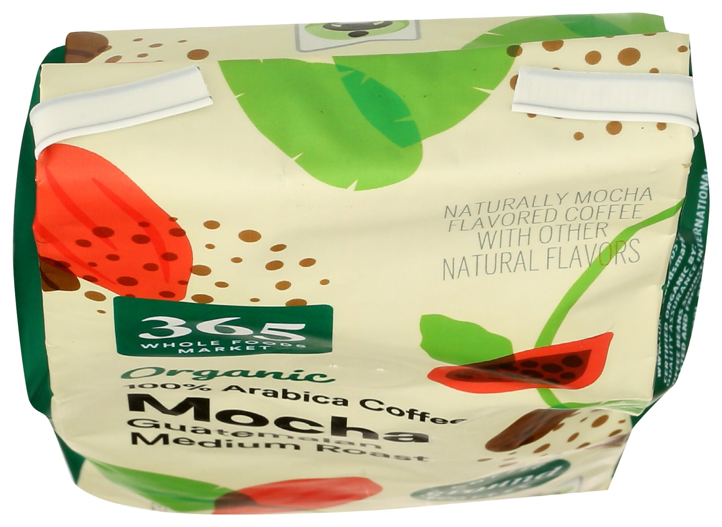 365 by Whole Foods Market 365 by Whole Foods Market, Organic Mocha Ground Coffee, 12 Ounce