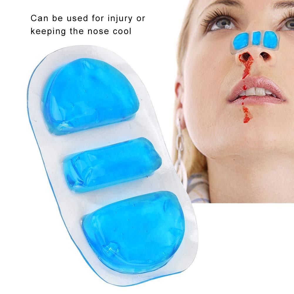 Tbest Nose Ice Pack,Cold Gel Ice Pack Cold Compress Cooling Refreshing Cold Ice Pack for Nose