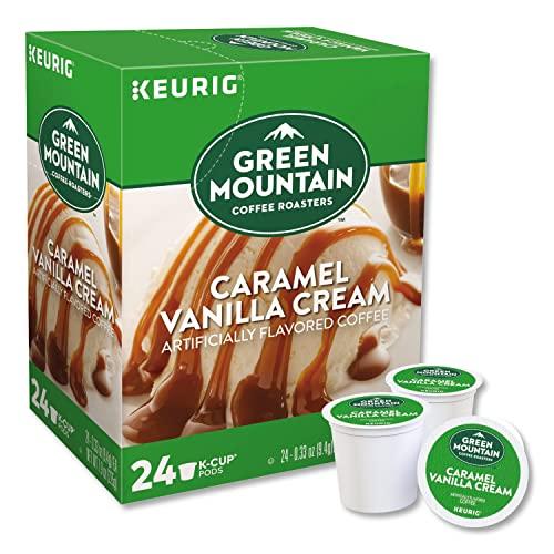 Green Mountain Coffee Roasters Green Mountain Coffee Roasters 6700CT Caramel Vanilla Cream Coffee K-Cups, 96/carton