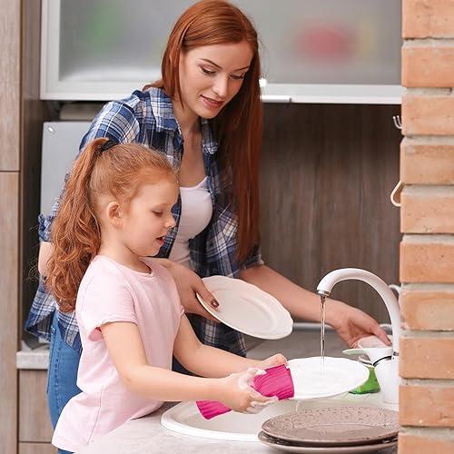 Lucomb Lucomb 11 Pack Swedish Dishcloths Washable, Cellulose Sponge Swedish Dish Cloths Reusable Kitchen Rags Fast Drying Towels for Washing Dish Kitchen Cleaning, No Odor