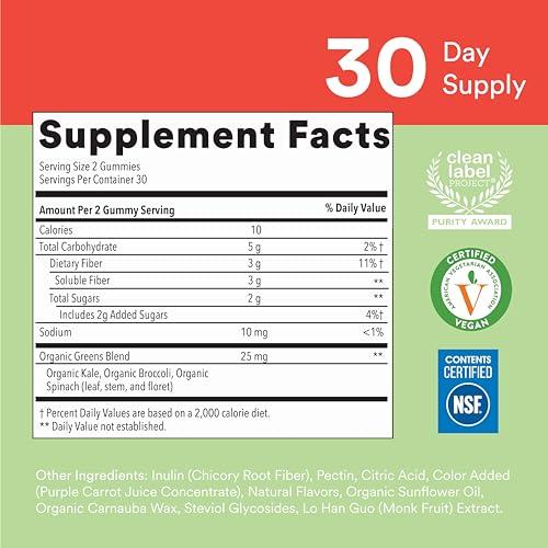 SmartyPants SmartyPants Kids Multivitamin + Fiber & Veggie Bundle: Omega 3 Fish Oil, Prebiotic Fiber, Gluten-Free, Three Fruit & Mixed Berry Flavors, Multi & Omegas (120 Count) + Fiber & Veggies (60 Count)