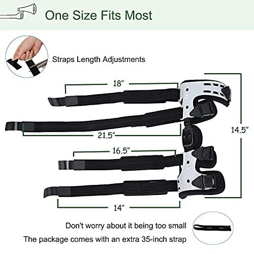 Orthomen Orthomen OA Unloader Knee Brace - Support for Arthritis Pain, Osteoarthritis, Cartilage Defect Repair, Avascular Necrosis, Bone on Bone Knee Joint Pain and Degeneration (Medial/Inside - Right)