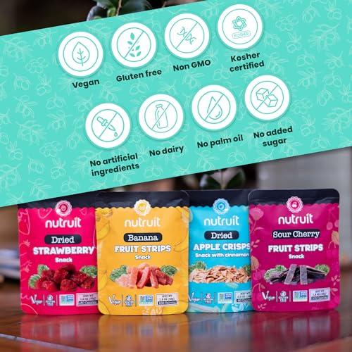 nutruit Nutruit Gourmet Healthy Snacks - 32 Pack MEGA Variety Box - Vegan, Gluten Free, Non-GMO Bulk Snacks - Kosher, High Protein, High Fiber, Plant-Based Healthy Snack - 1.2oz Packs