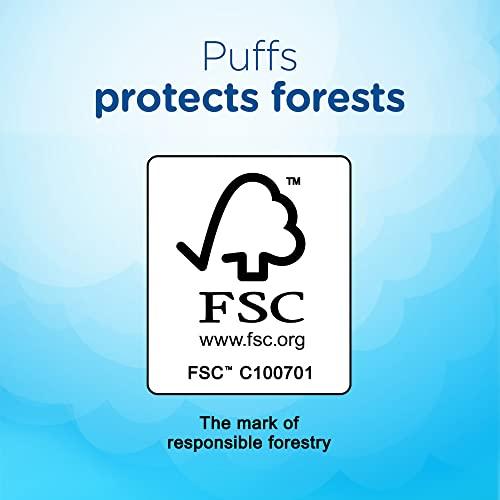Puffs Puffs Ultra Soft Facial Tissues, 24 Family Boxes, 124 Tissues per Box