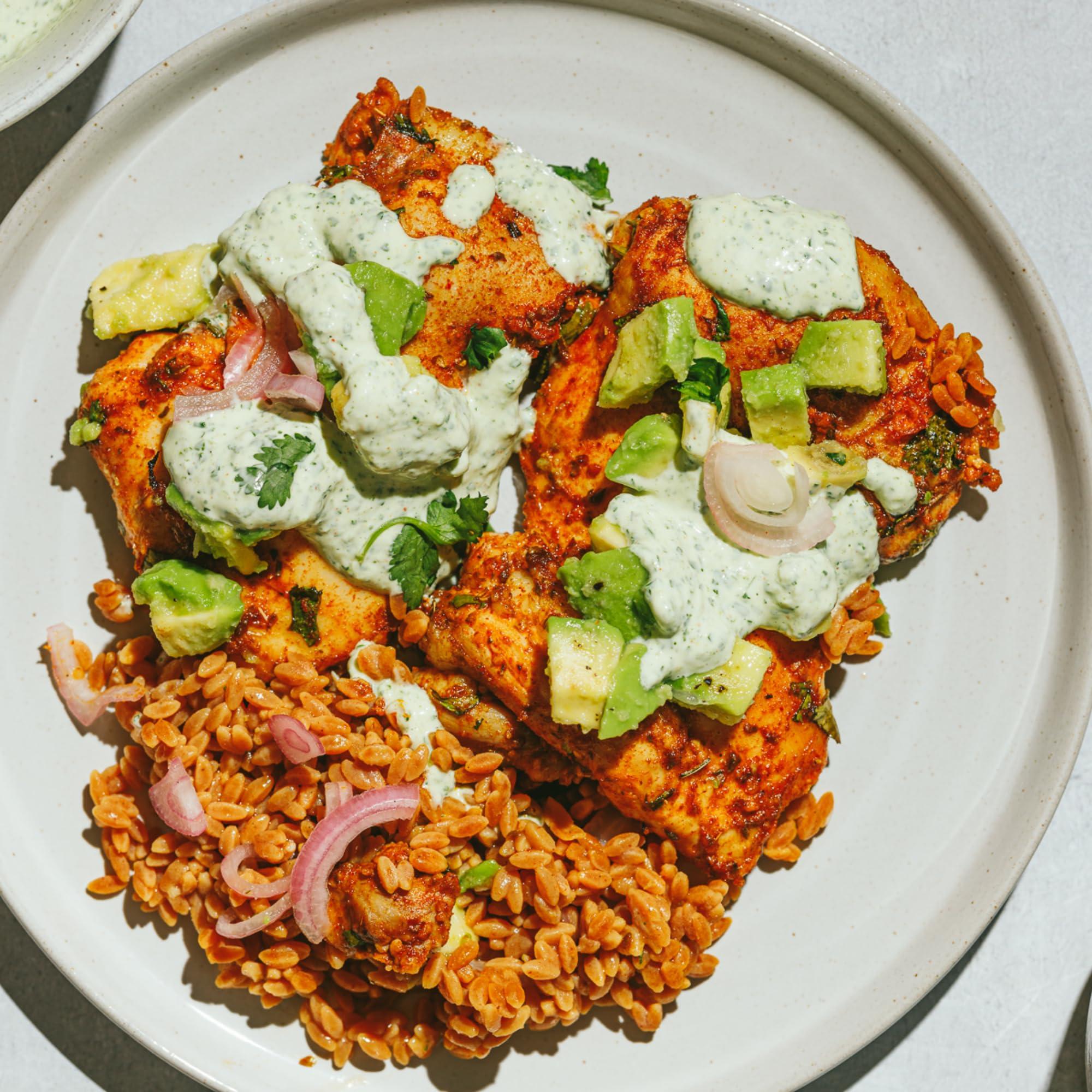 Kaizen Food Company Kaizen Low Carb Keto Rice - Gluten-Free, High Protein (20g), Keto Friendly, Plant Based, Made with High Fiber Lupin Flour - 8 ounces (Pack of 3)