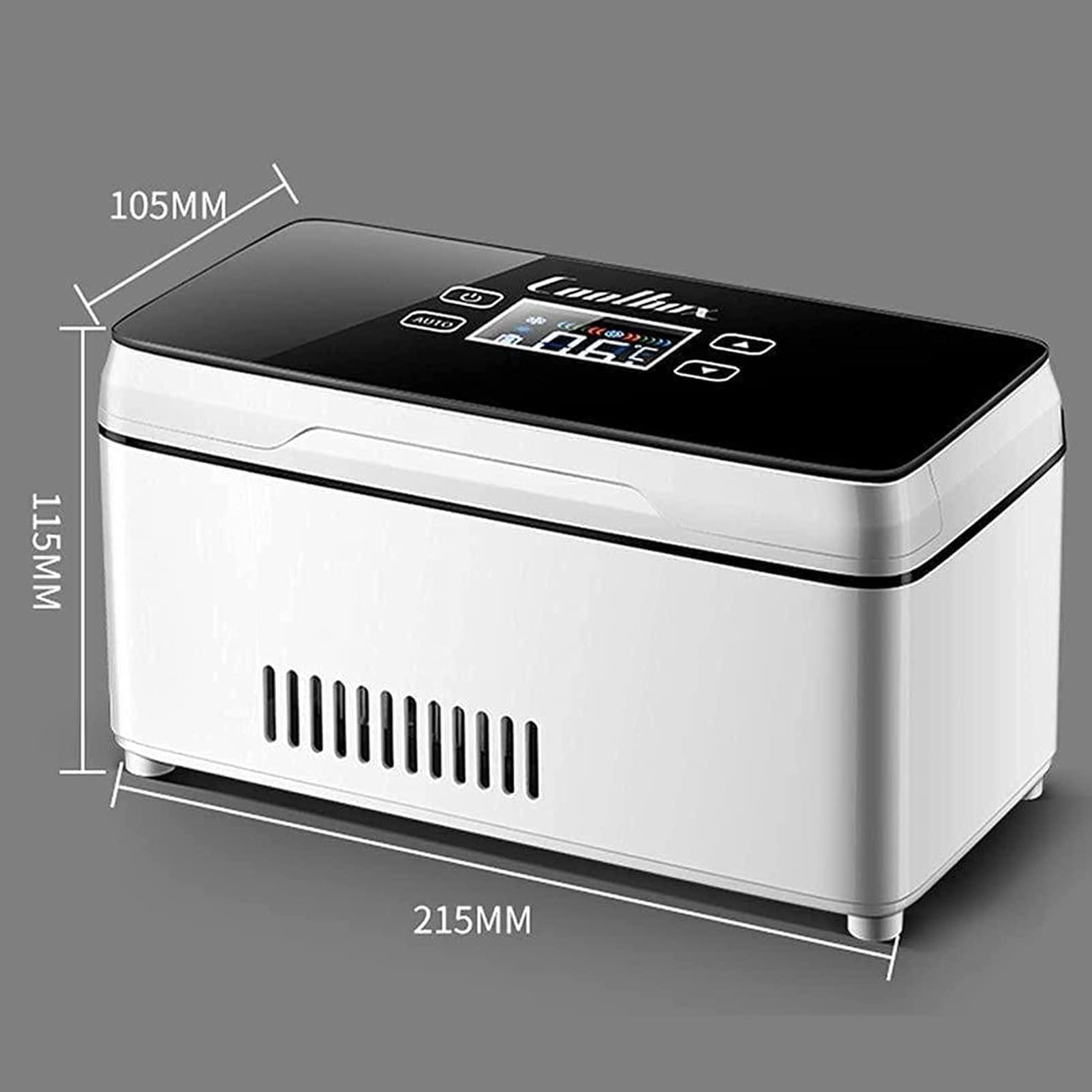 WIKINK WIKINK Portable Insulin Cooler Refrigerated Box, Medicine Fridge and Insulin Cooler, Constant Temperature Reefer Rechargeable LCD Display 2-8, for Home Car Travel Camping Picnic