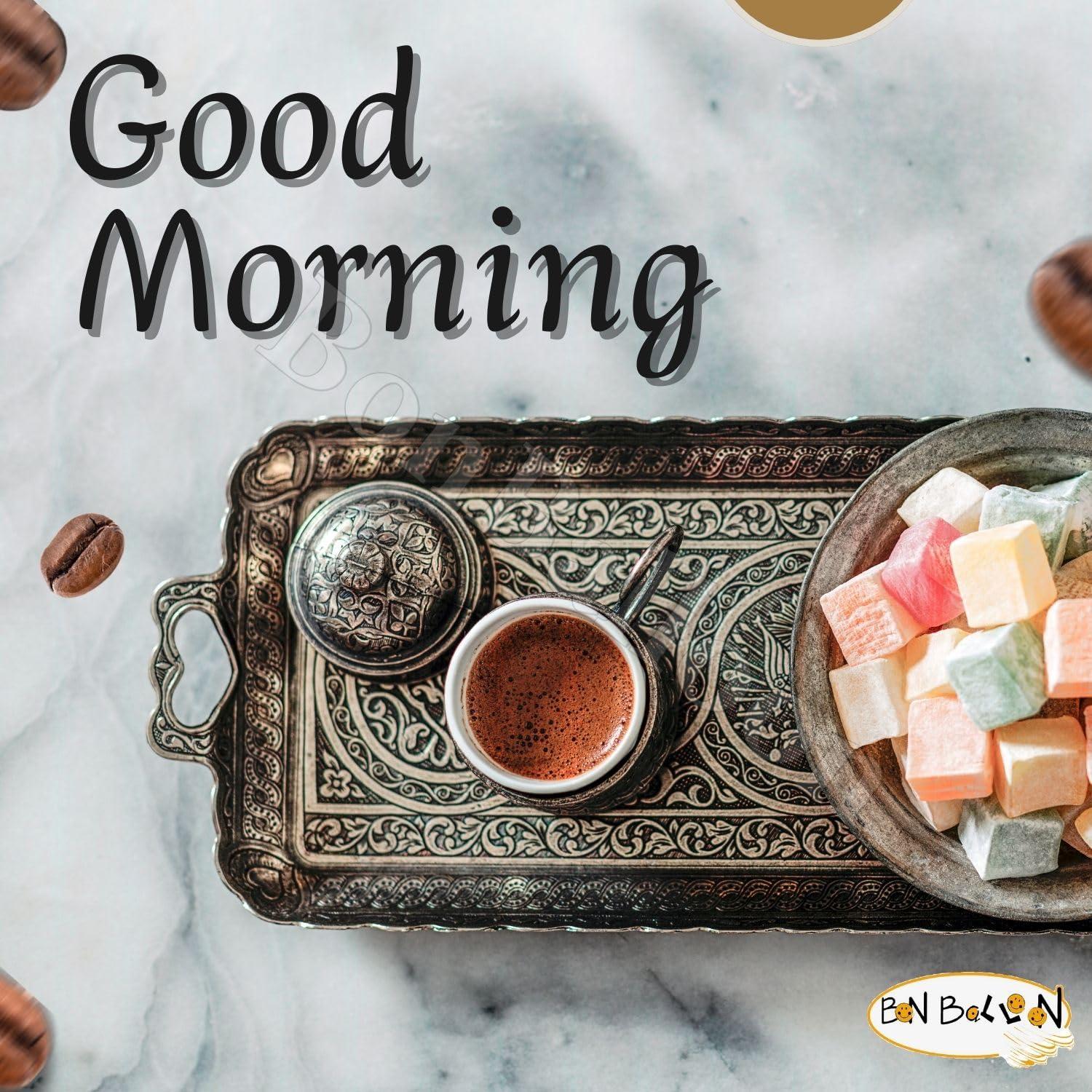 Abu Auf Abu Auf AbuAuf Oriental Original Turkish Coffee Cafe Arabic Arabian Arabica Ground Roasted Mud Coffee Plain Dark Roast (Plain Dark Roast 8.82 oz / 250 gm)