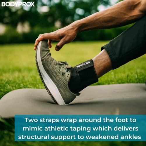 Bodyprox Ankle Brace for Women and Men, Lace Up Ankle Support Brace Stabilizer For Sprained Ankle (X-Small)