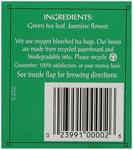 Triple Leaf Triple Leaf Tea, Jasmine Green Tea, 20 Tea Bags