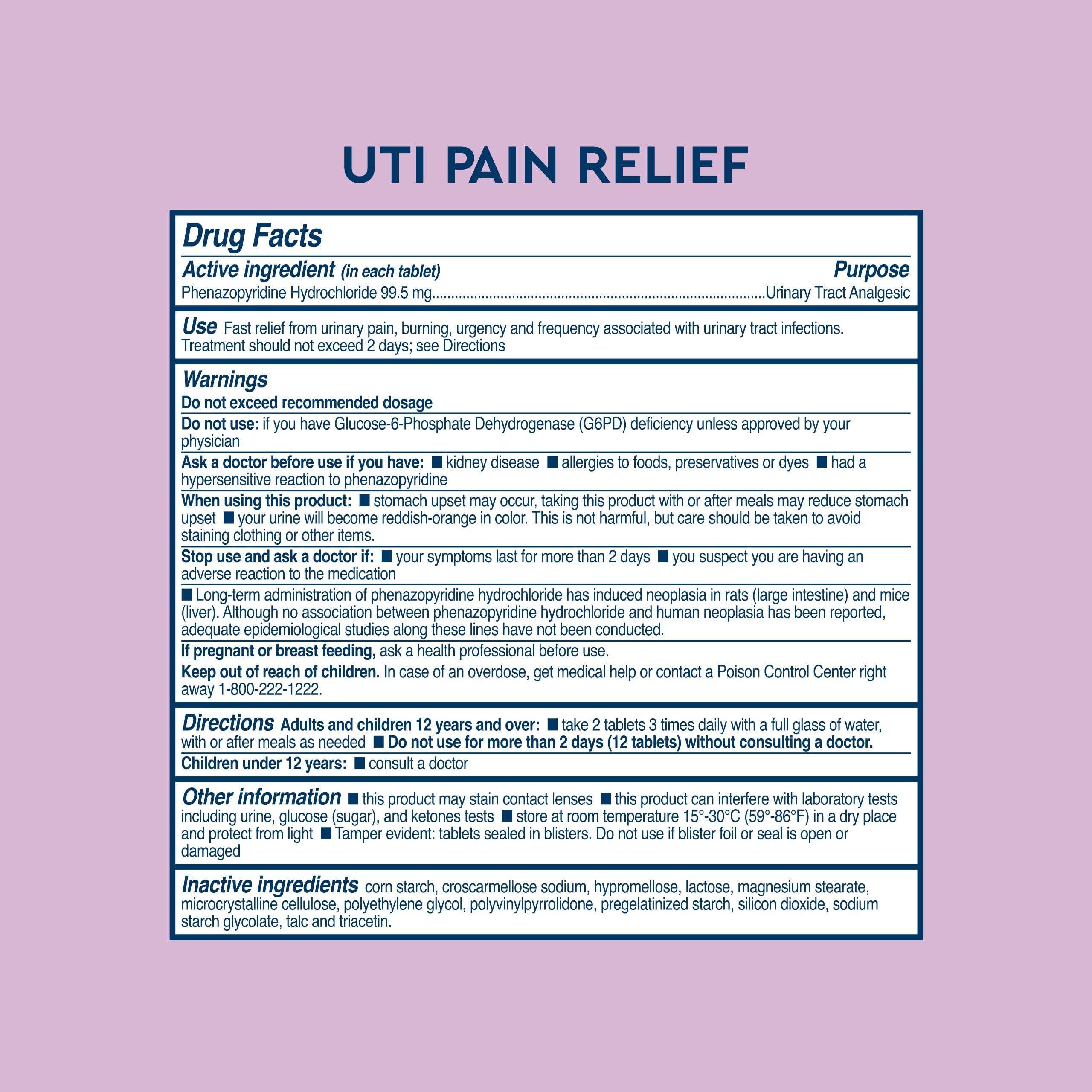 Uqora Uqora UTI Emergency Kit - Comes with 2 Urinary Tract Infection Test Strips, 12 UTI Pain Relief Tablets & 12 Infection Control Tablets - Urinary Tract Support - Maximum Strength