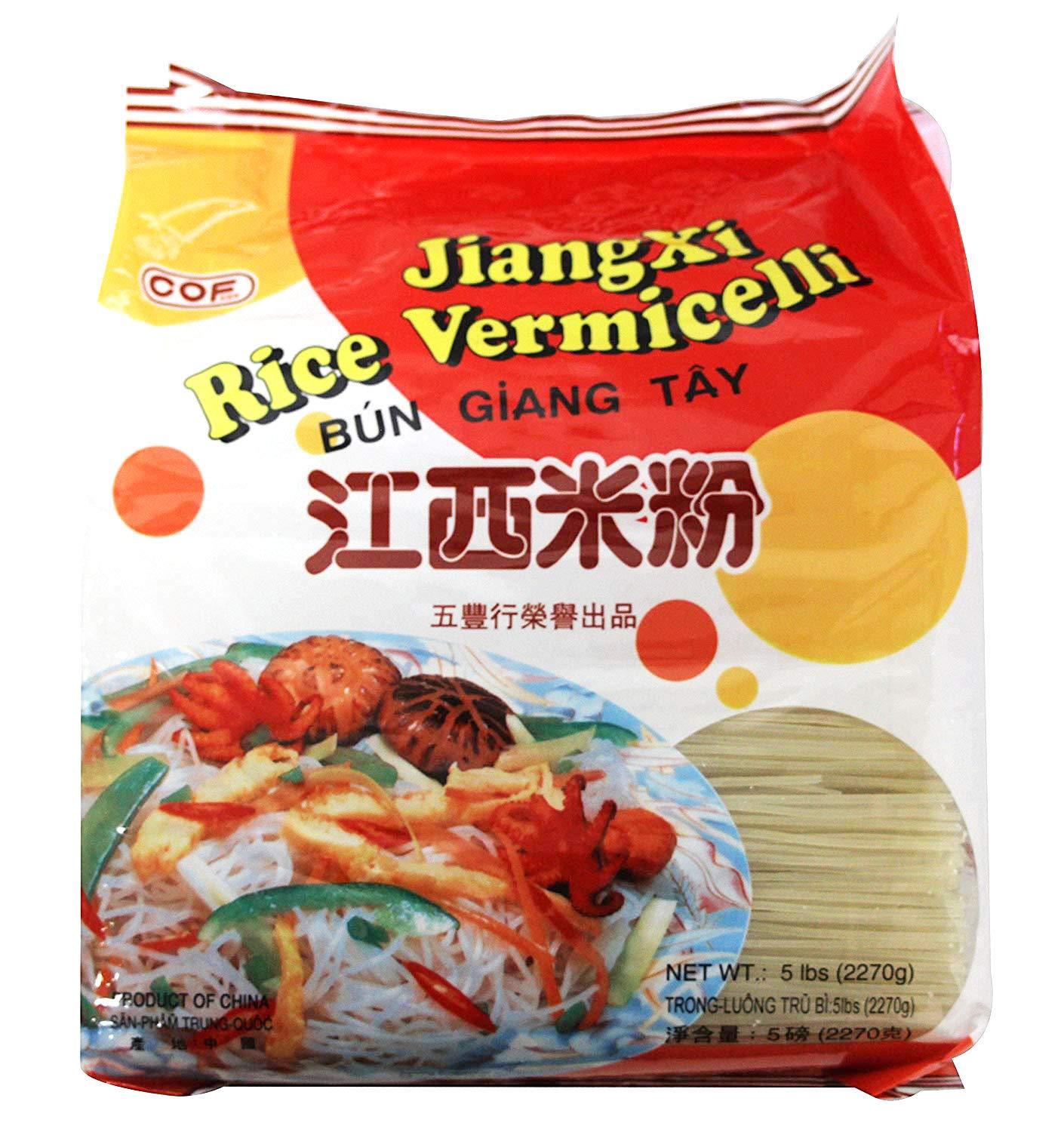 Ng Fung Jiangxi Fine Rice stick noodle Vermicelli - 5 lbs