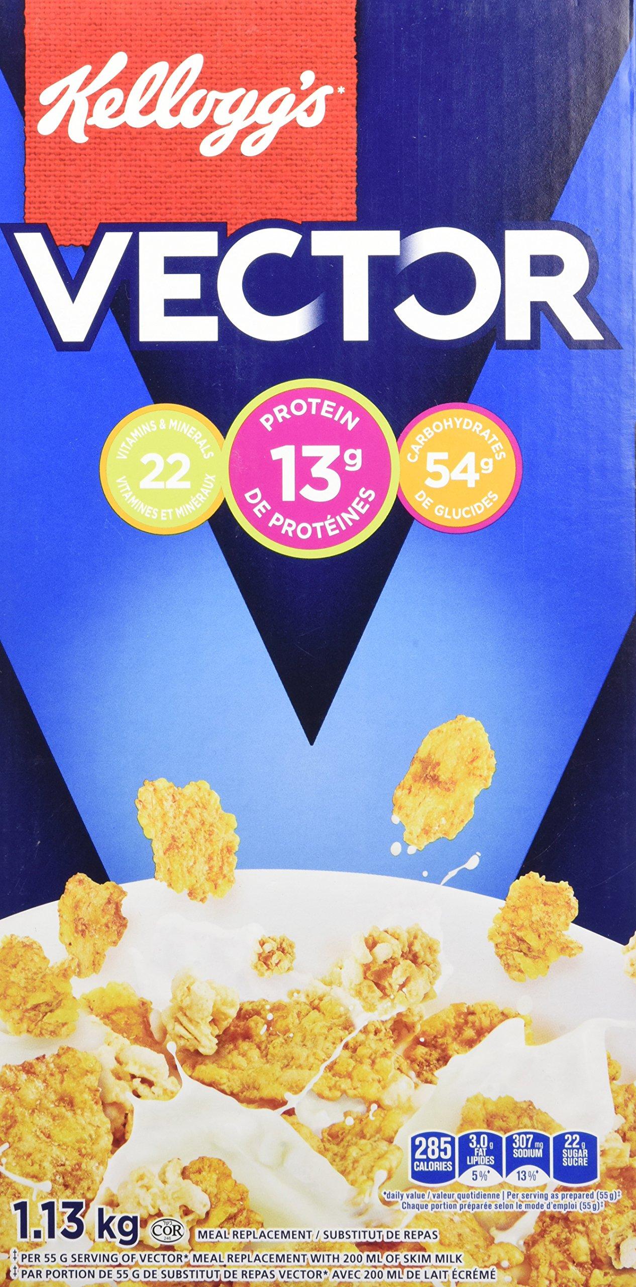 Kellogg\'s Kellogg\'s Vector Meal Replacement Cereal, 1.13 Kg/2.5lbs