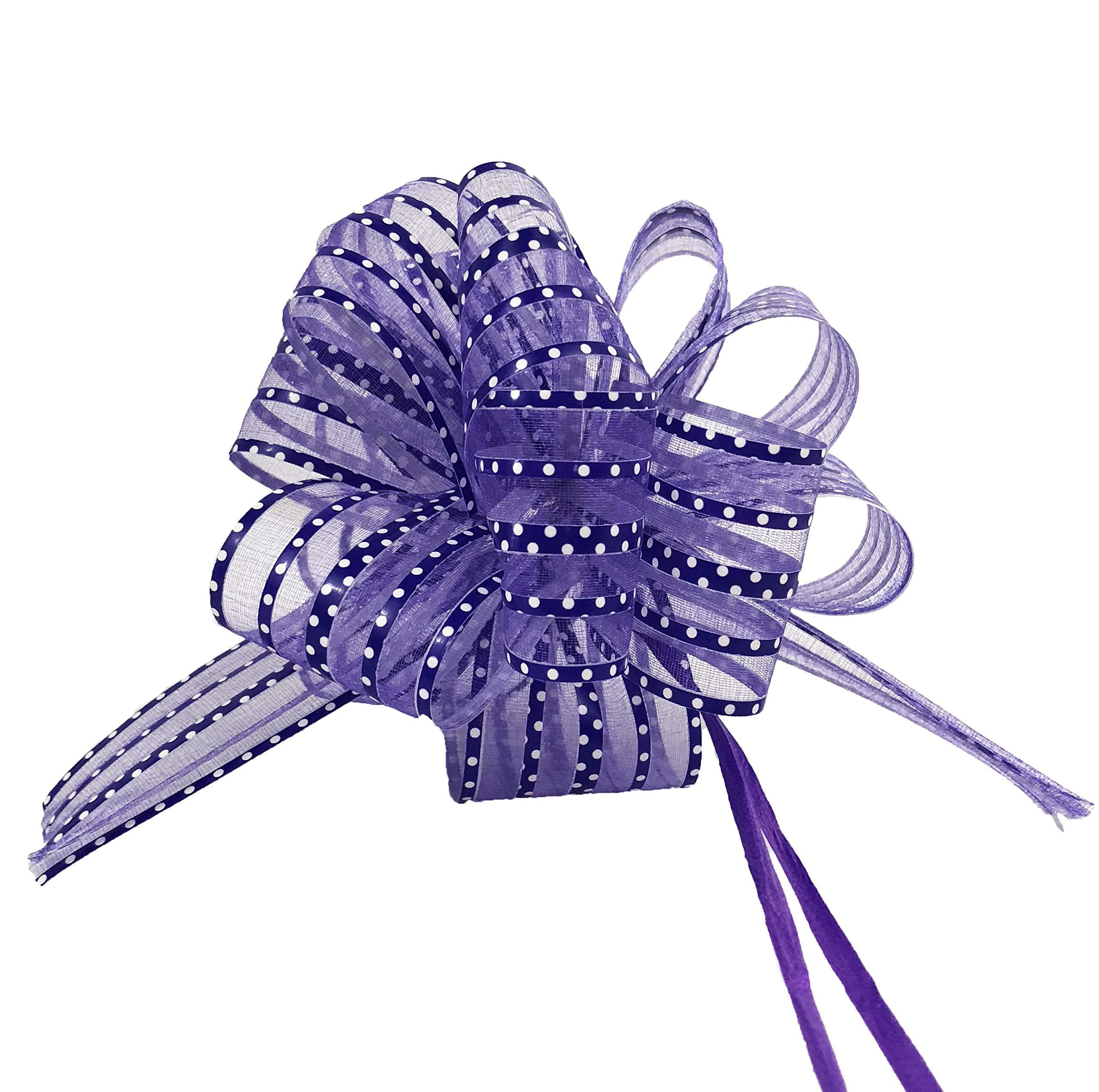 allgala Allgala 12-pc 6 Inch Large Everyday Pull Bows-Assorted-GP92001