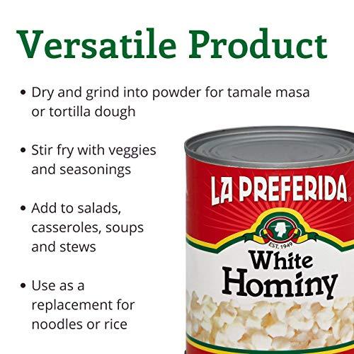 LA PREFERIDA La Preferida White Hominy, 29-Ounce (Pack of 12)