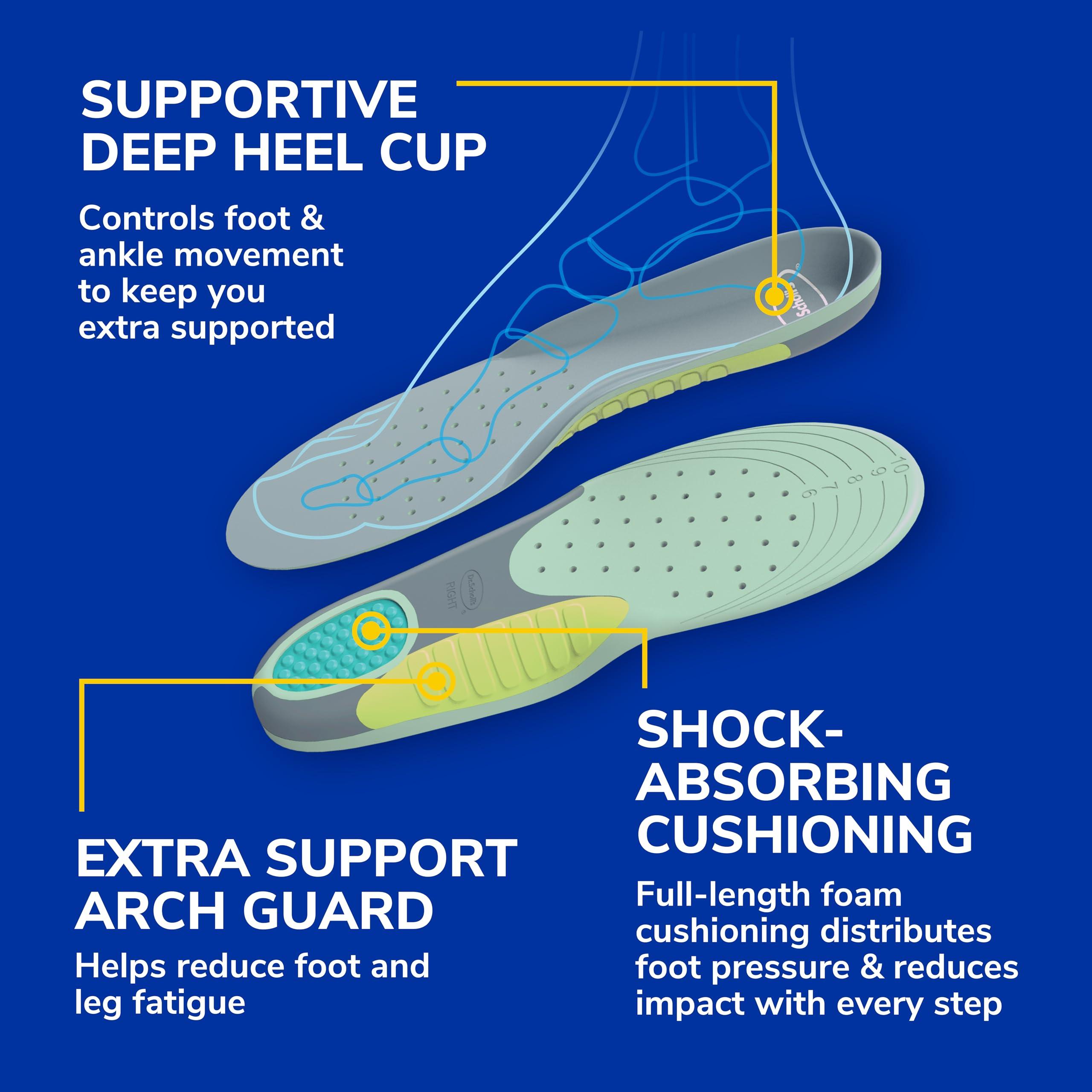Dr. Scholl's Dr. Scholl\'s Extra Support Insoles for Women, Size 6-11, 1 Pair, Trim to Fit Inserts