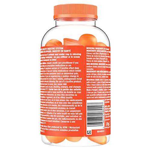 Metamucil Metamucil Fibre Gummies Plant Based & No Sugar Added, Help Provide Gentle Relief of Irregularity - 180 Gummies