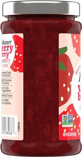 Polaner Polaner Verry Berry Fruit Spread, Strawberry, 15.25 Ounce