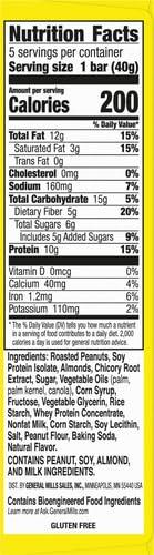 Nature Valley Nature Valley Chewy Protein Granola Bars, Salted Caramel Nut, 5 Bars, 7.1 OZ