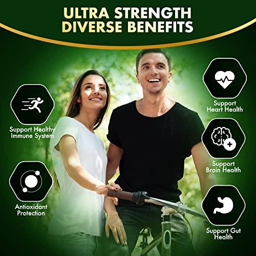 LABO Nutrition LABO Nutrition Brazilian Green Propolis Ultimate - Contains >7% or 28mg/Serving Artepillin C & >5% Flavonoids, for Immune & Brain Support, Natural, High Concentrate & Premium, 60 Veg Capsulesx3