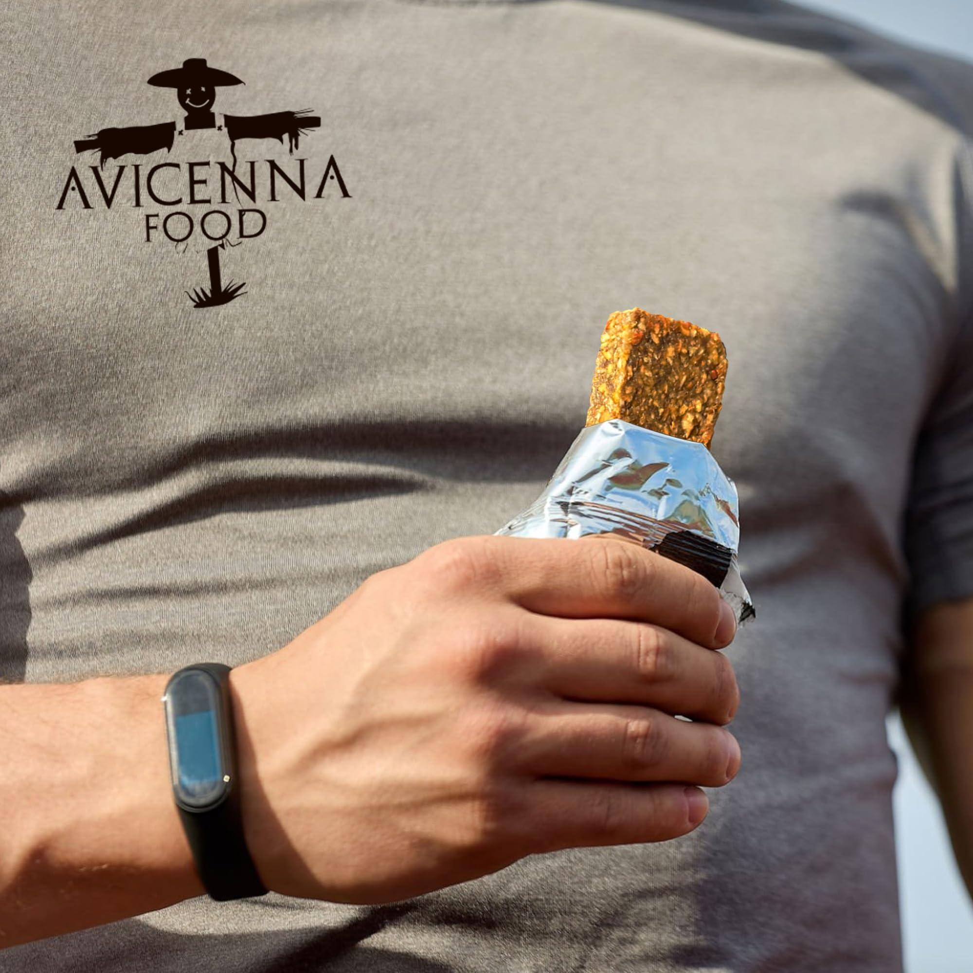 AVICENNA FOOD AVICENNA FOOD Dried Fruit Jerky Bars, Raisin Apricot and Vanilla, 12-Pack - No Sugar Added, Gluten Free Candy Bar, natural Snack with High Fiber, Healthy Treats, Mixed Fruits, Vegan Candy Bars