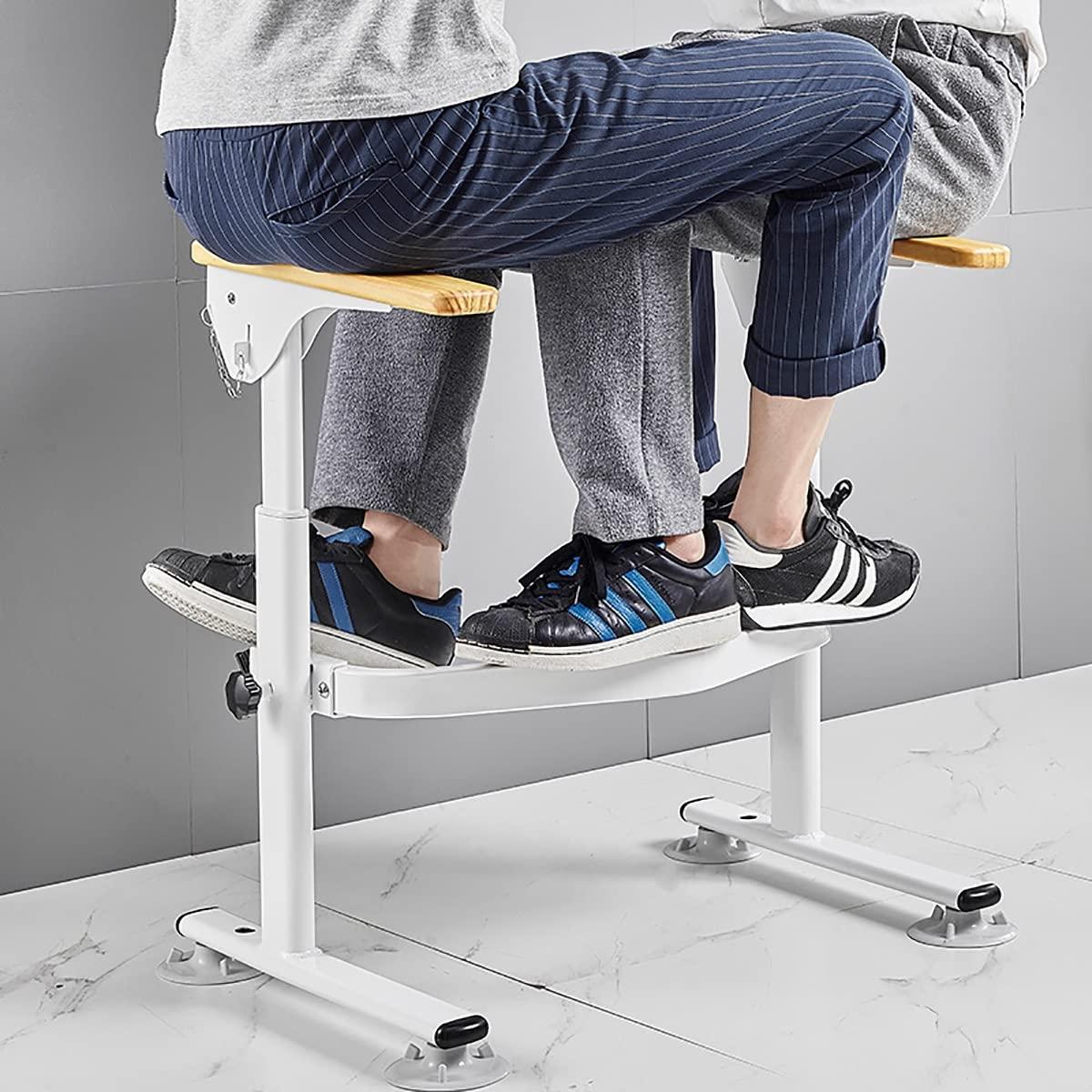 HSPLXYT HSPLXYT Toilet Rail,Adjustable Toilet Safety Frame, Elderly Safety railings,Handrail Assist Grab bar Handle, Adjustable Height,Compact Support Frame, for Bathroom Safety, Toilet Assist (Color : B)