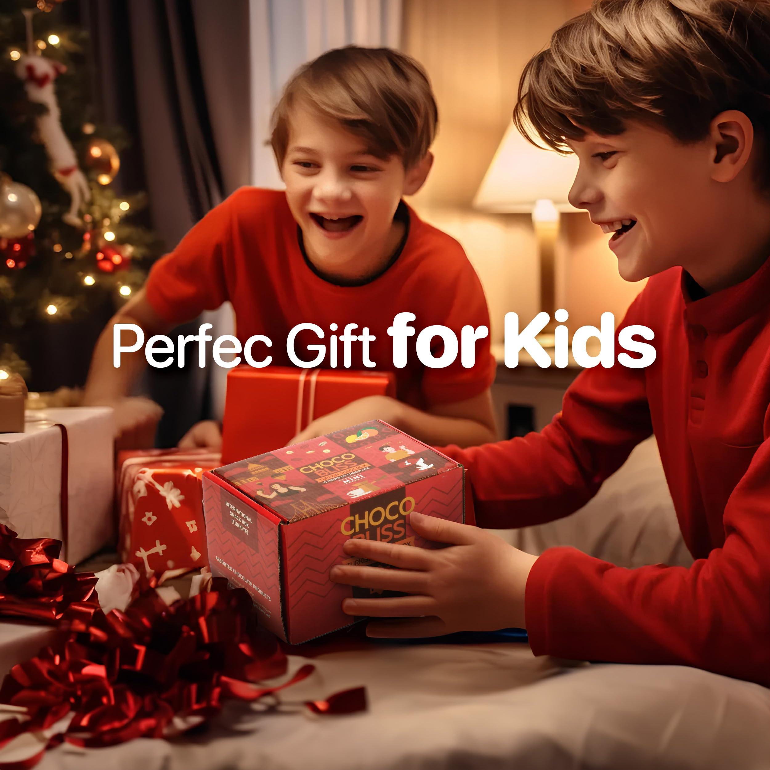 Eastanbul Eastanbul International Snack Box, 15 Chocolate Assortment Bars, Turkish Exotic Snacks, Assorted Candy Variety Pack of Foreign Exotic Candy Box of Assorted Chocolate