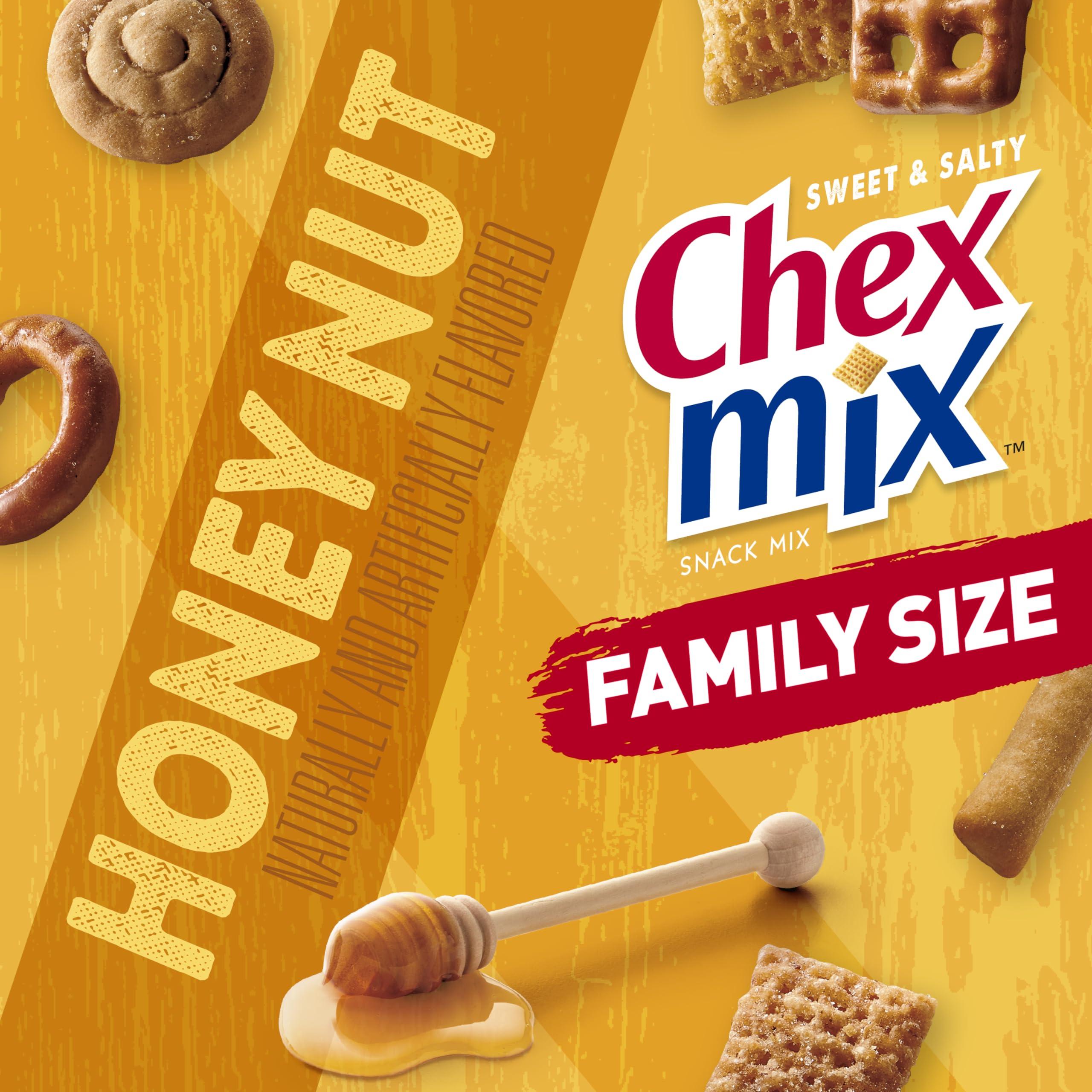 Chex Mix Chex Mix Sweet and Salty Honey Nut Snack Mix, Family Size, 13.5 oz