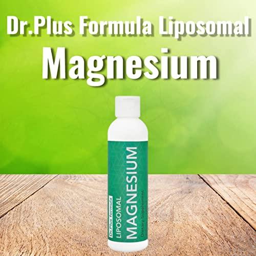 Dr.Plus + Liposomal Magnesium 200mg Liquid, 6 fl oz, Made in USA (3)