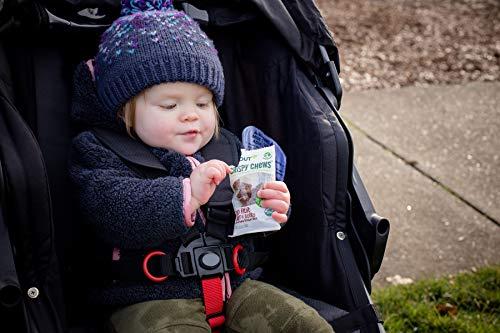 Sprout Sprout Organic Toddler Snacks, Crispy Chews, Red Berry & Beet, 3.15 oz - Pack of 10