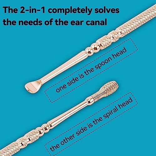 ILYISFMTY Spiral Ear Wax Remover Ear Cleaning Tool Ear Wax Removal Tool Ear Cleaner Ear Wax Removal kit Spring Ear Wax Cleaner Tool Set