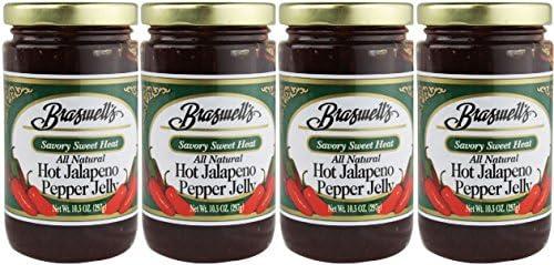 Braswell Braswell Hot Jalapeno Pepper Jelly (Pack of 4)