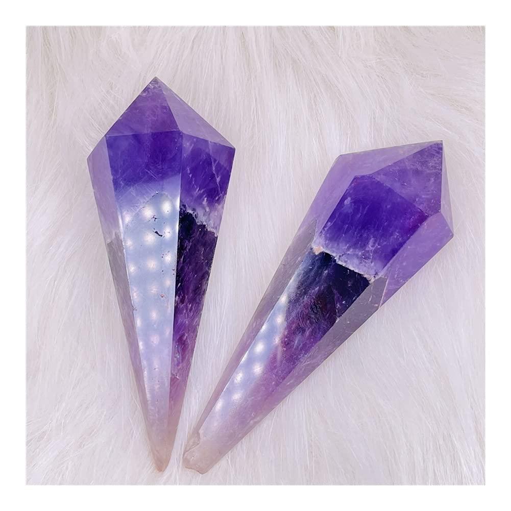 WGPHD WGPHD Health & Household Natural Dream Amethyst Quartz Crystal Specimen Scepter Super Power Spirit Healing Gemstone Energy