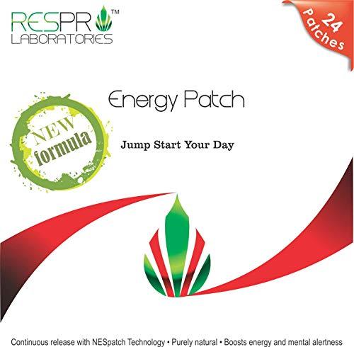Respro Labs Respro Labs New Energy Patch with B12, Natural Guarana, and Black Pepper, Continuous Release - 24 Patches
