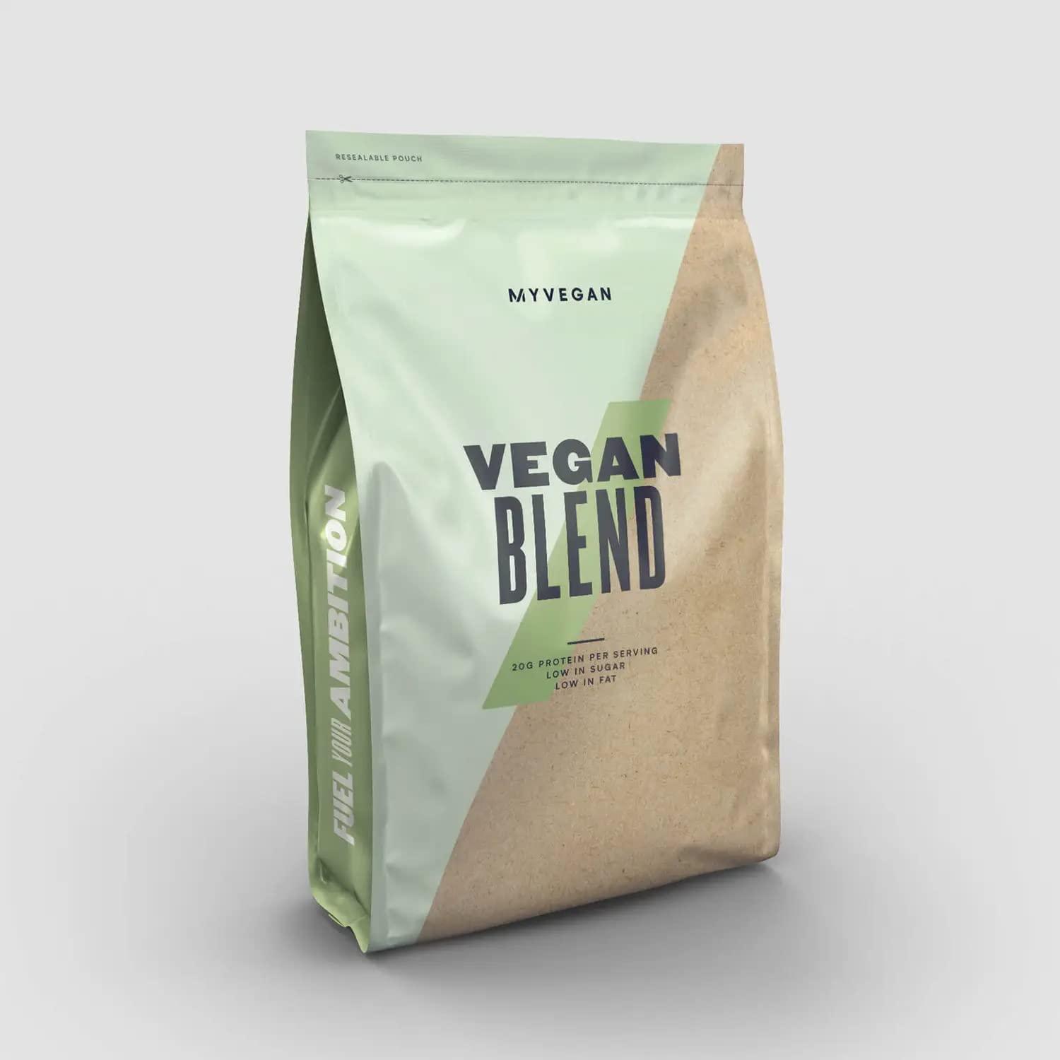 Myprotein Myprotein - Vegan Blend Powder - Natural Plant Based Protein Powder w/Pea & Rice Protein - Gluten Free, Sugar Free, Fitness Nutrition - Recovery w/Amino Acids - Vanilla Chai, 2.2 Lb (22 Servings)