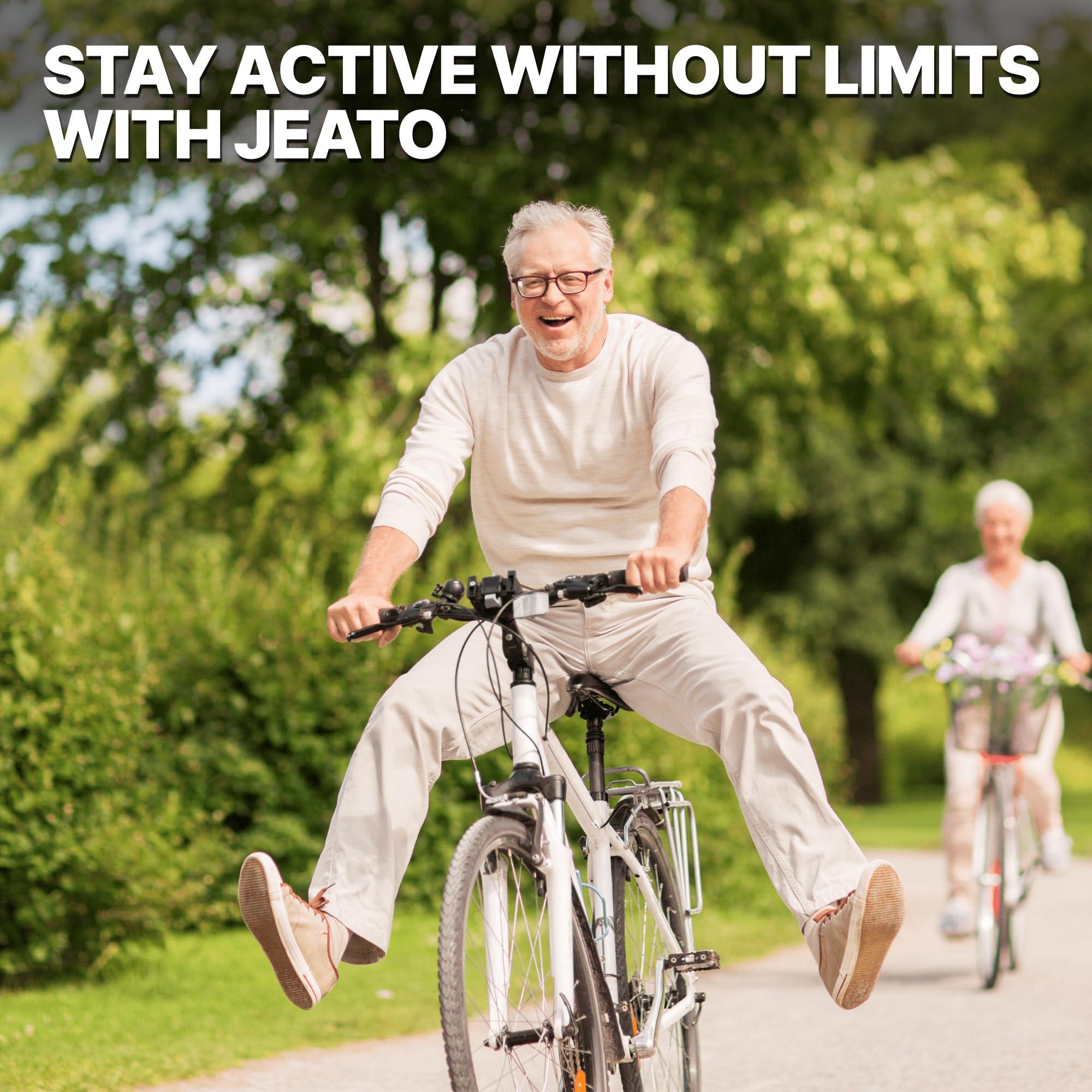 Jeato Jeato Original Incontinence Clamp - Light and Comfort Clamp for Male Incontinence - 0.28 oz, Replaceable Pad (3 Adjustable Sizes Included)