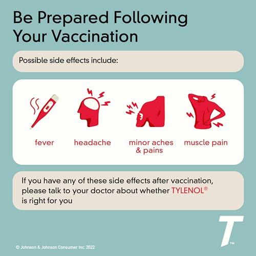 Tylenol Tylenol Extra Strength Easy to Swallow Acetaminophen, Pain Reliever & Fever Reducer Coated Caplets for Adults with Gentleglide Technology, 500 mg Extra Strength Acetaminophen, 100 ct
