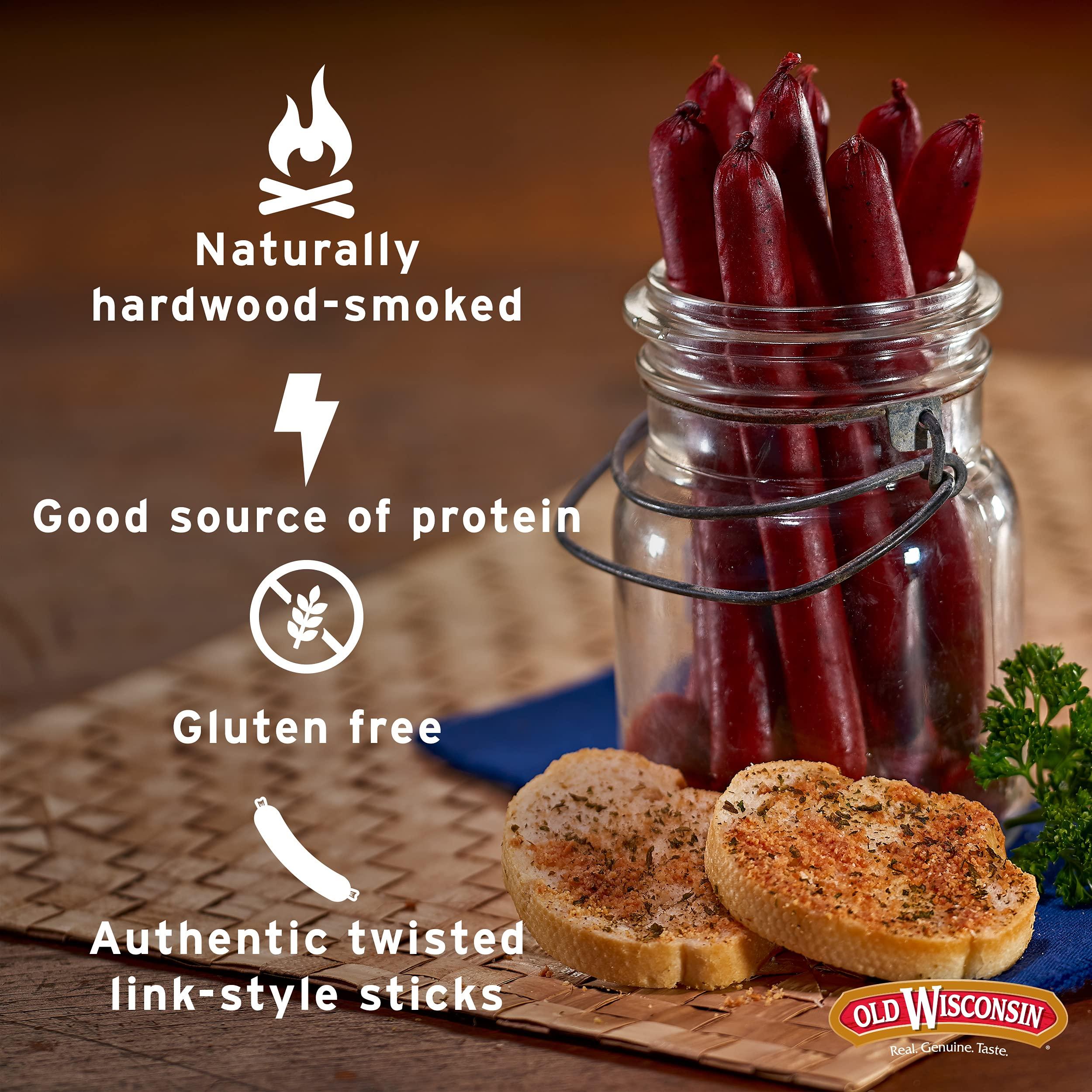 Old Wisconsin Old Wisconsin Beef Deli Sticks, 5 Ounce Package (Pack of 2)